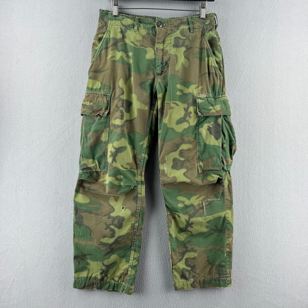 Vietnam ERDL Jungle‎ Pants Sz Small Fits 29x25 Green Dominant 60s 1968